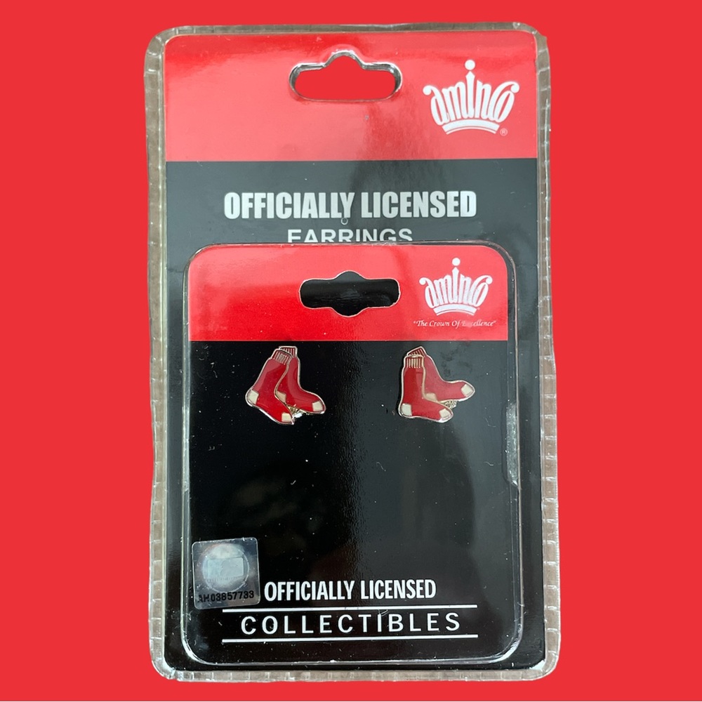 Boston Red Sox Pierced Earrings